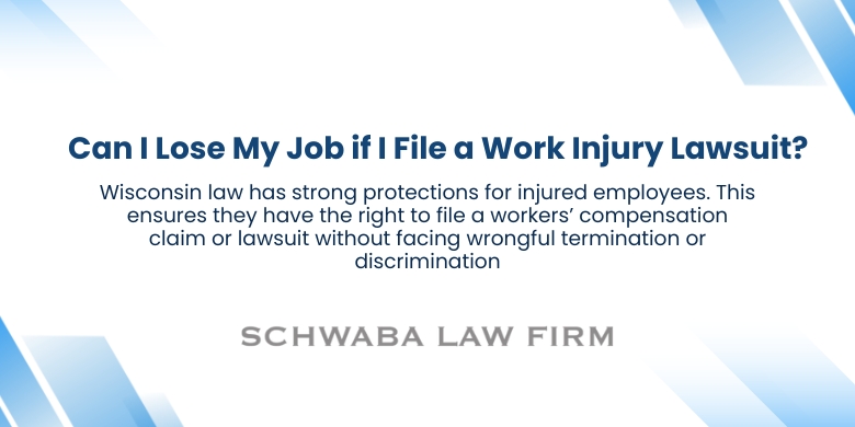 can I lose my job if I file a lawsuit?