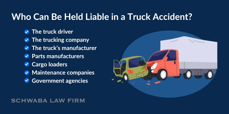 Who Can Be Held Liable in a Truck Accident